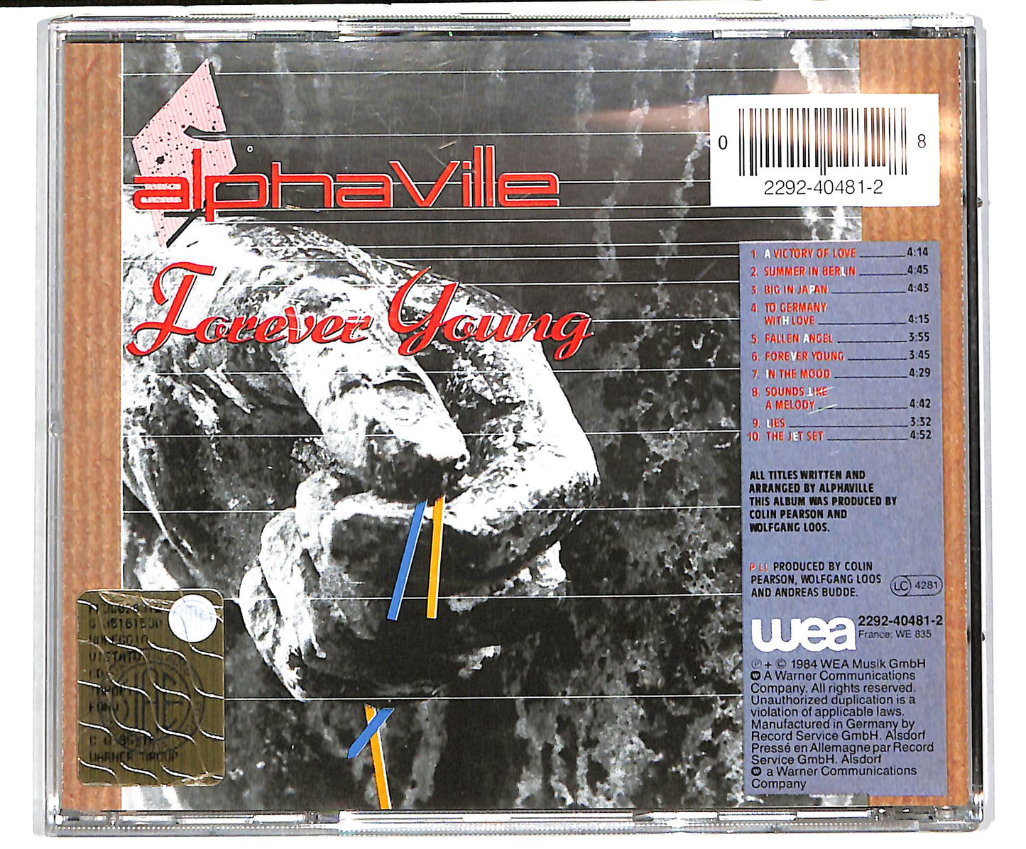EBOND Alphaville - Forever Young CD CD037453