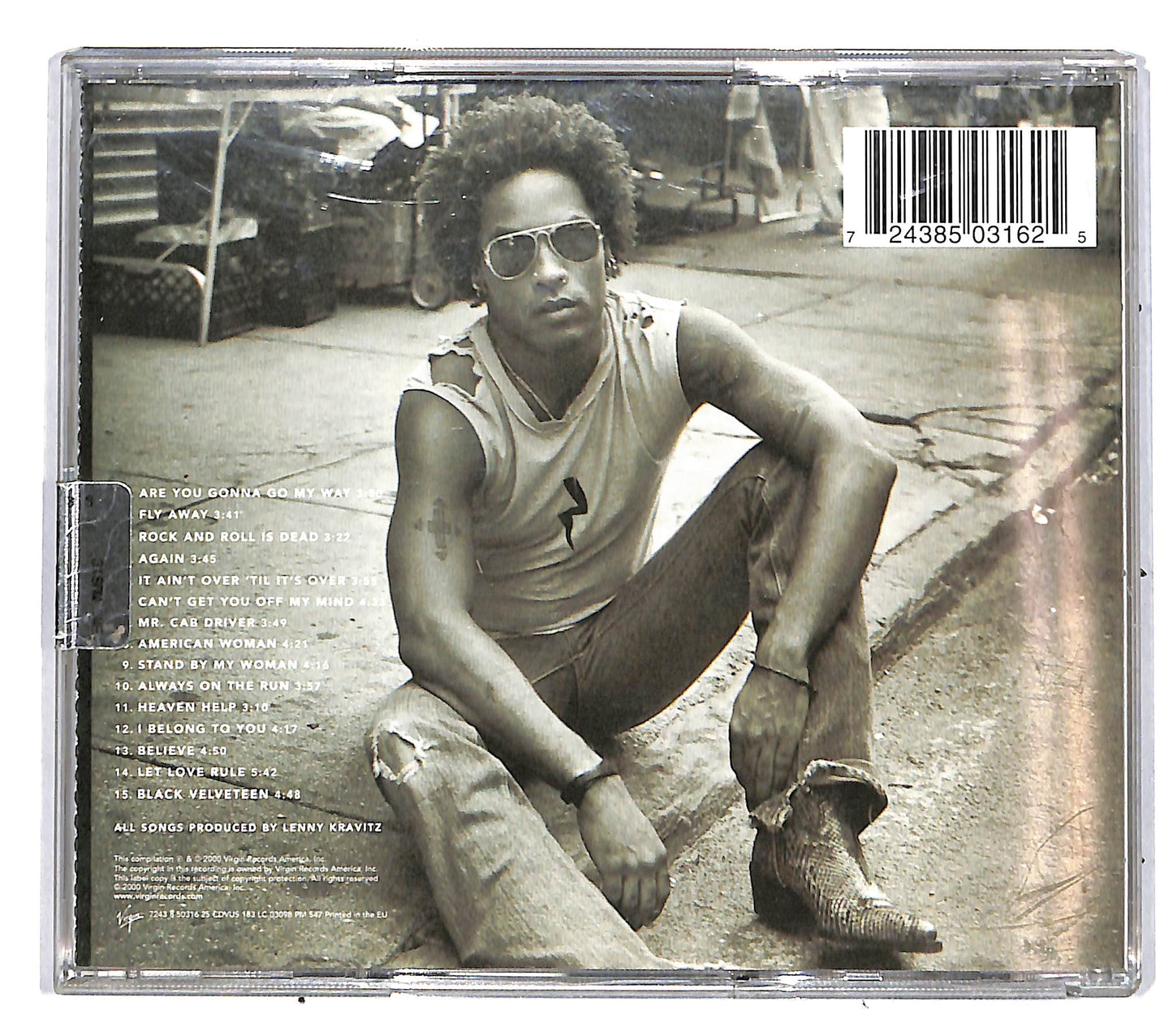 EBOND Lenny Kravitz - Greatest Hits CD CD037544