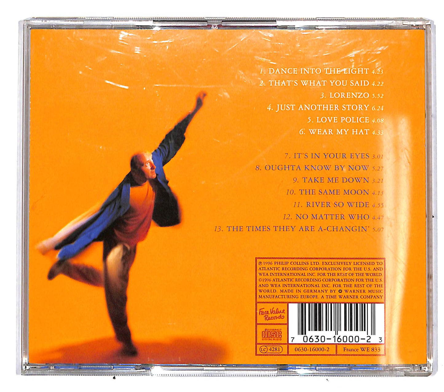 EBOND Phil Collins - Dance Into The Light CD CD037553