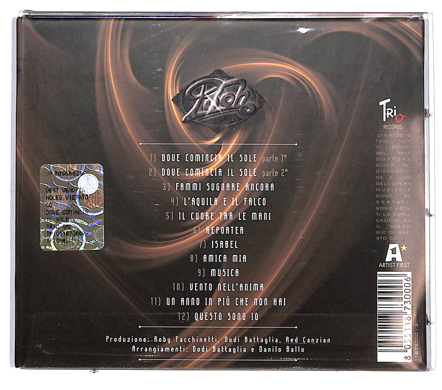 EBOND Pooh - Dove Comincia Il Sole CD CD037624