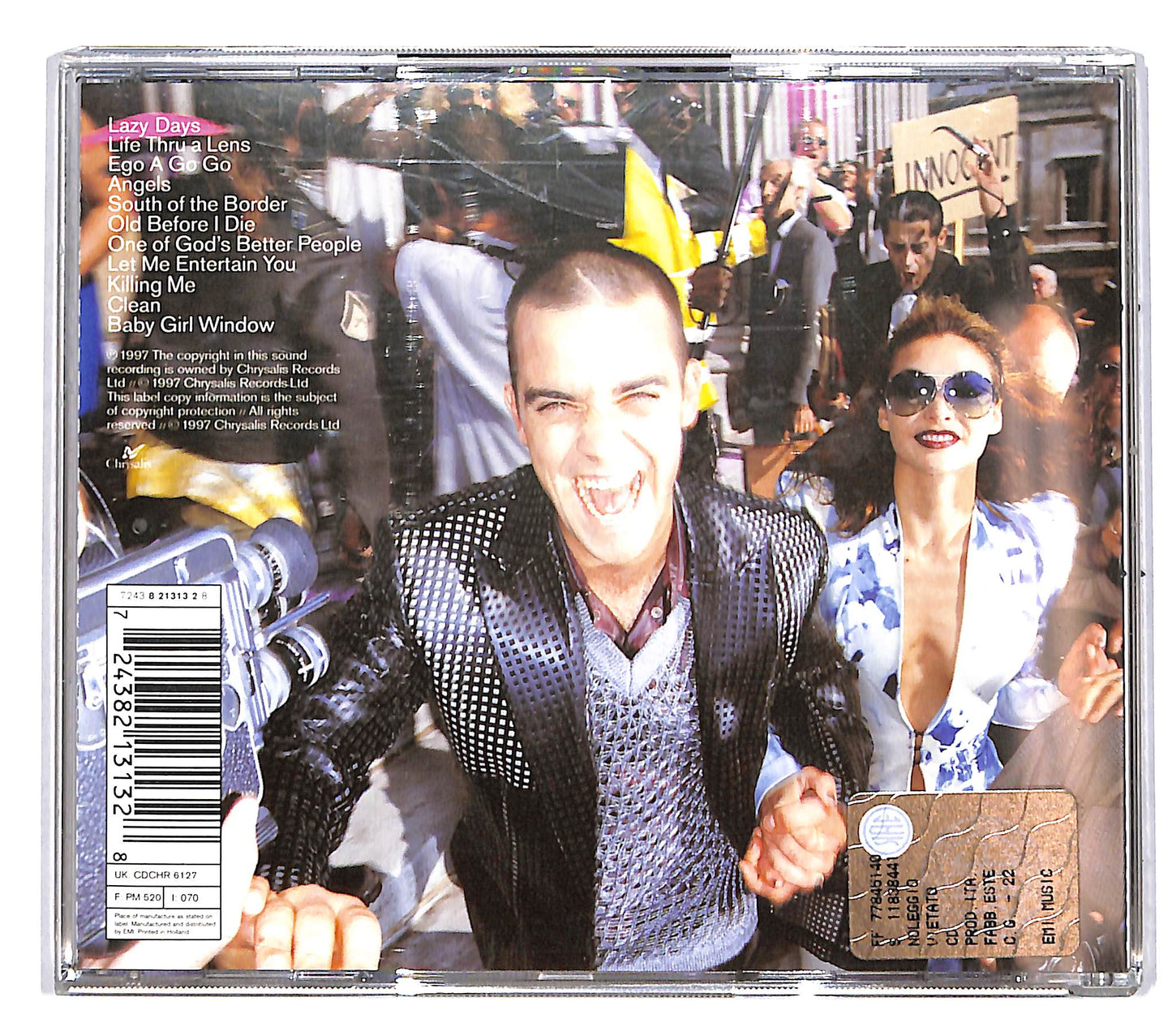 EBOND Robbie Williams - Life Thru A Lens CD CD037654
