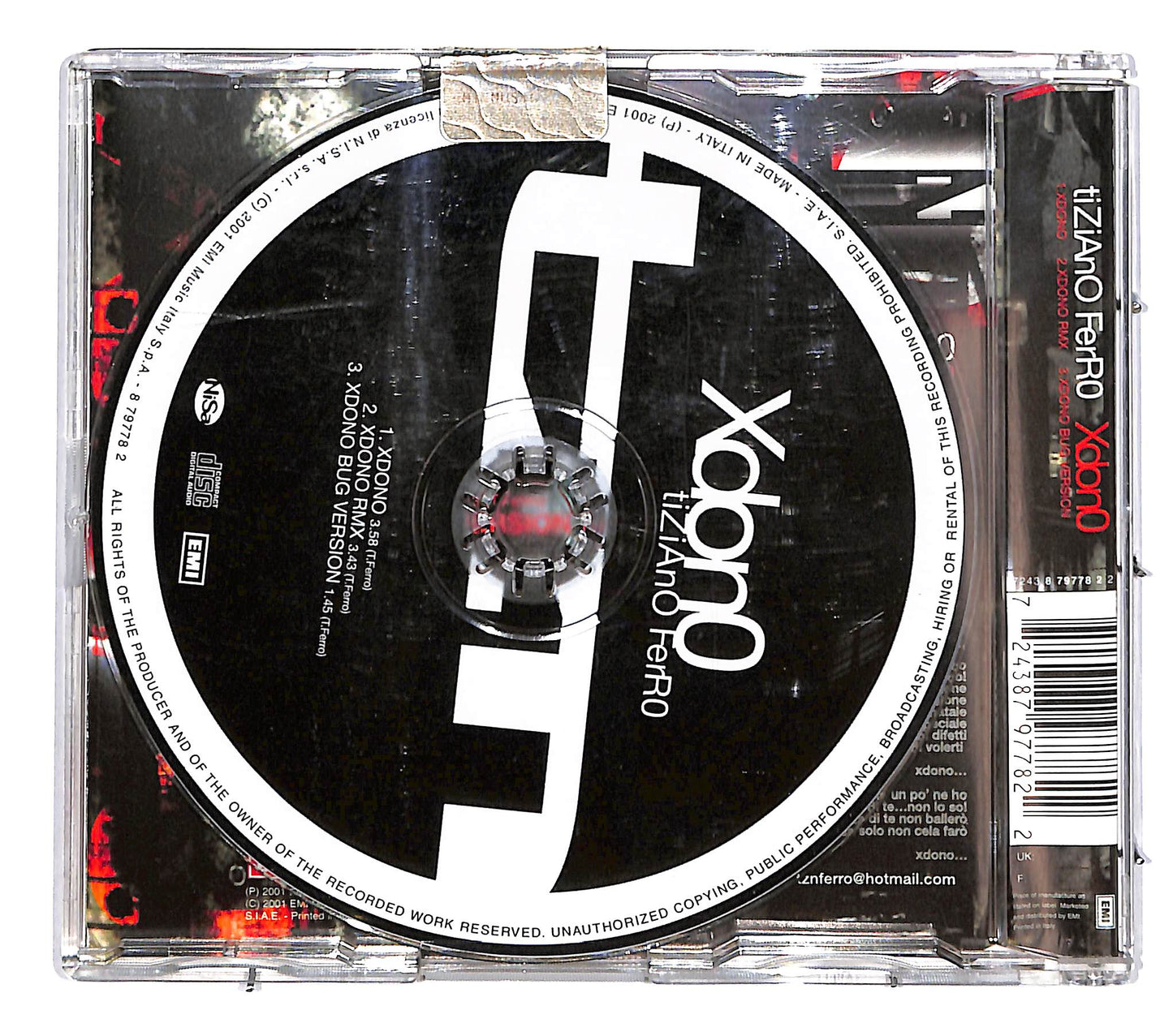 EBOND Tiziano Ferro - Xdono CD CD037660