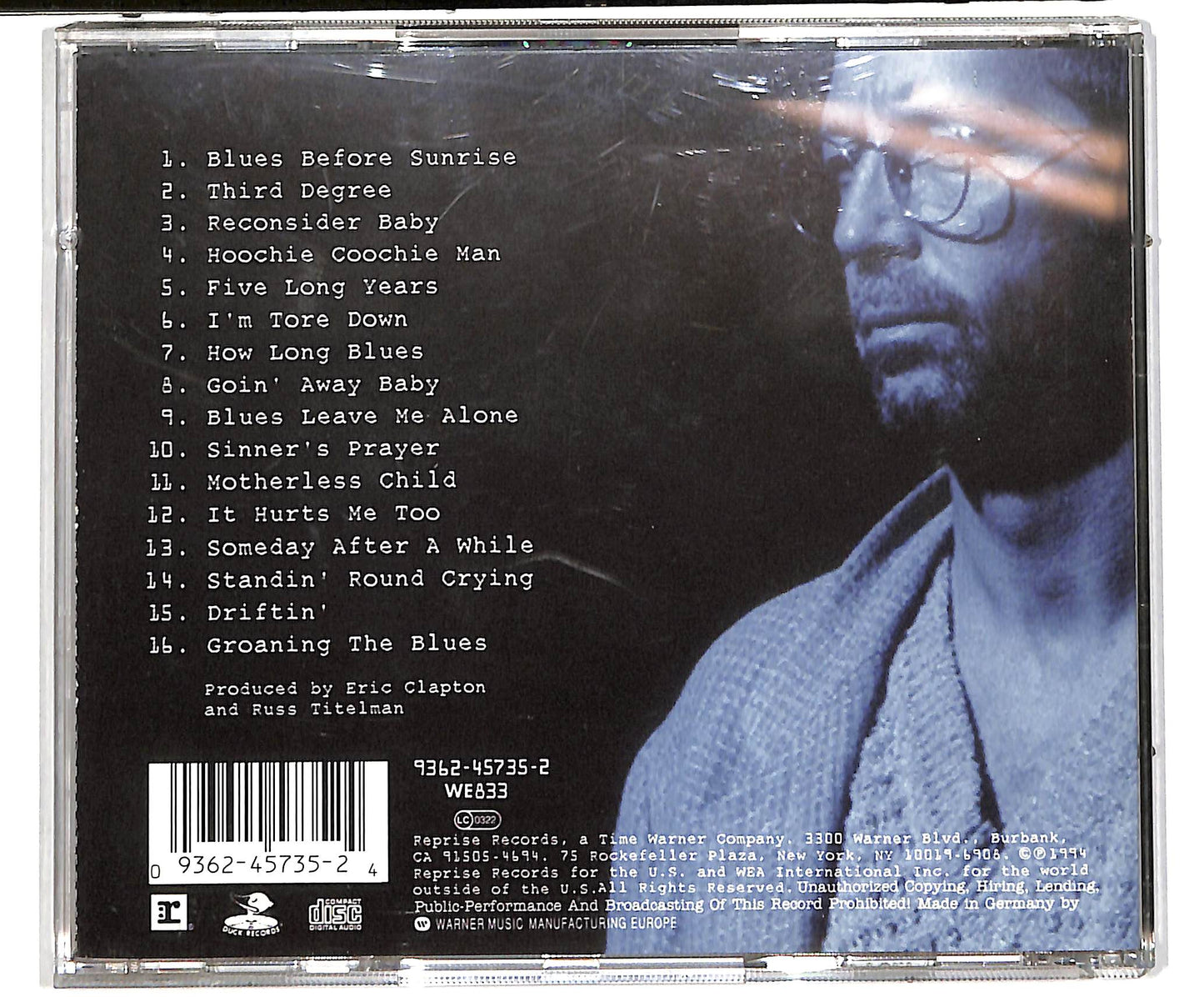 EBOND Eric Clapton - From The Cradle CD CD037741