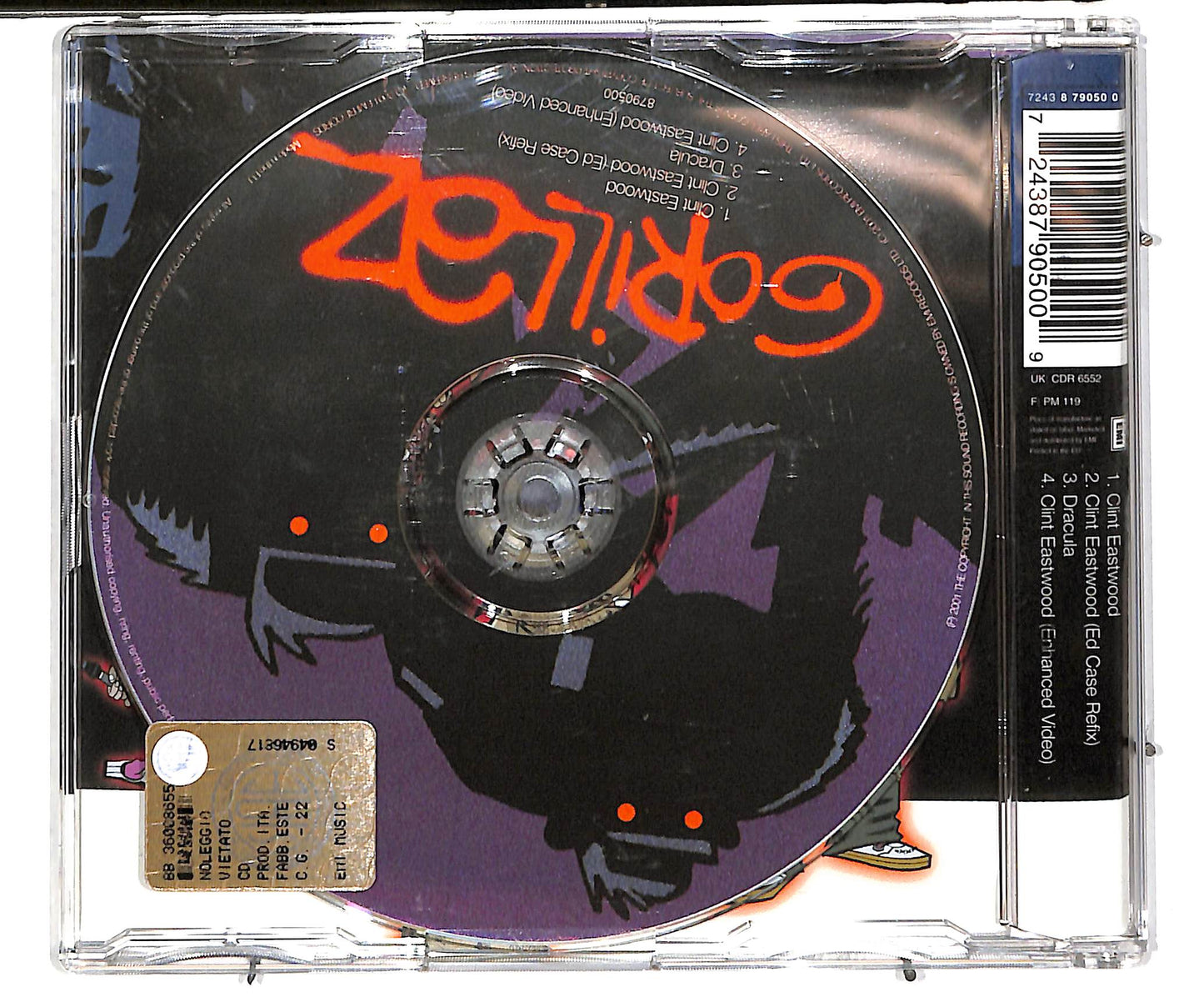 EBOND Gorillaz - Clint Eastwood CD CD037810