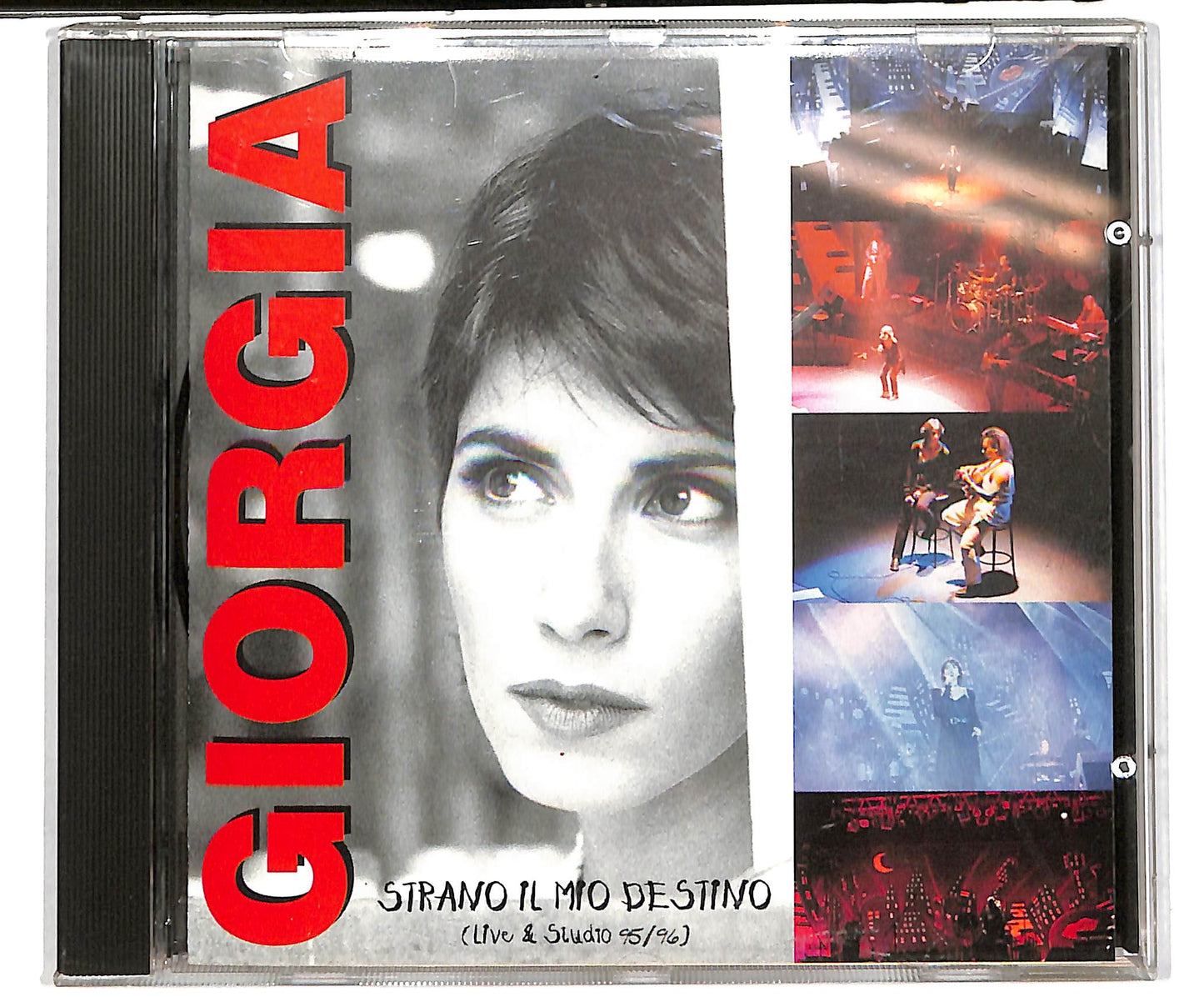 EBOND Giorgia - Strano Il Mio Destino (Live & Studio 95/96) CD CD037825