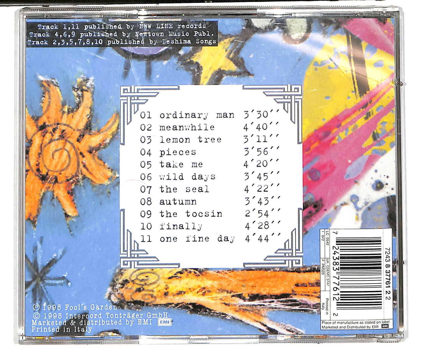 EBOND Fool's Garden - Dish Of The Day CD CD037836