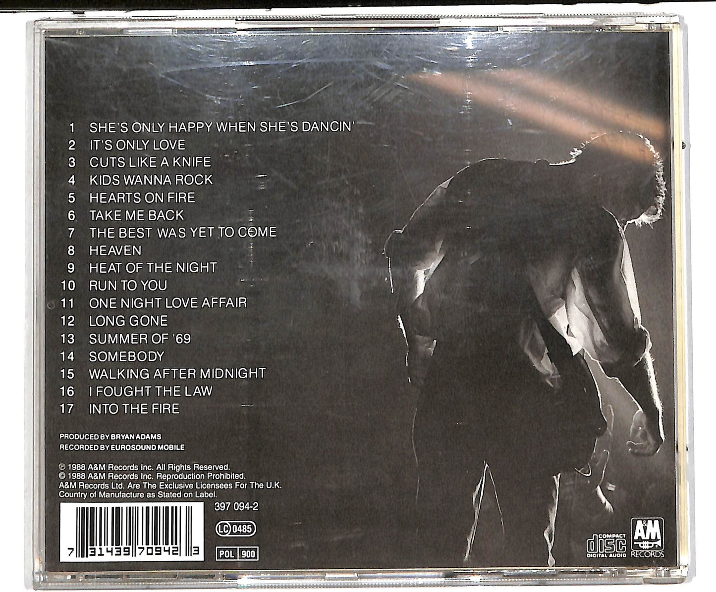 EBOND Bryan Adams - Live! Live! Live! CD CD037858