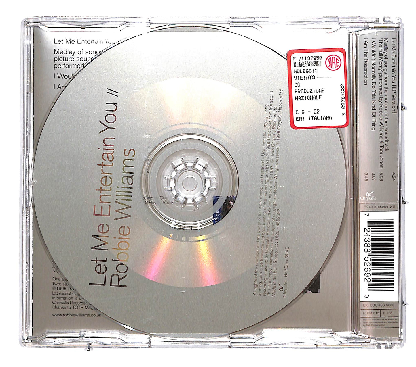 EBOND Robbie Williams - Let Me Entertain You CD CD037902