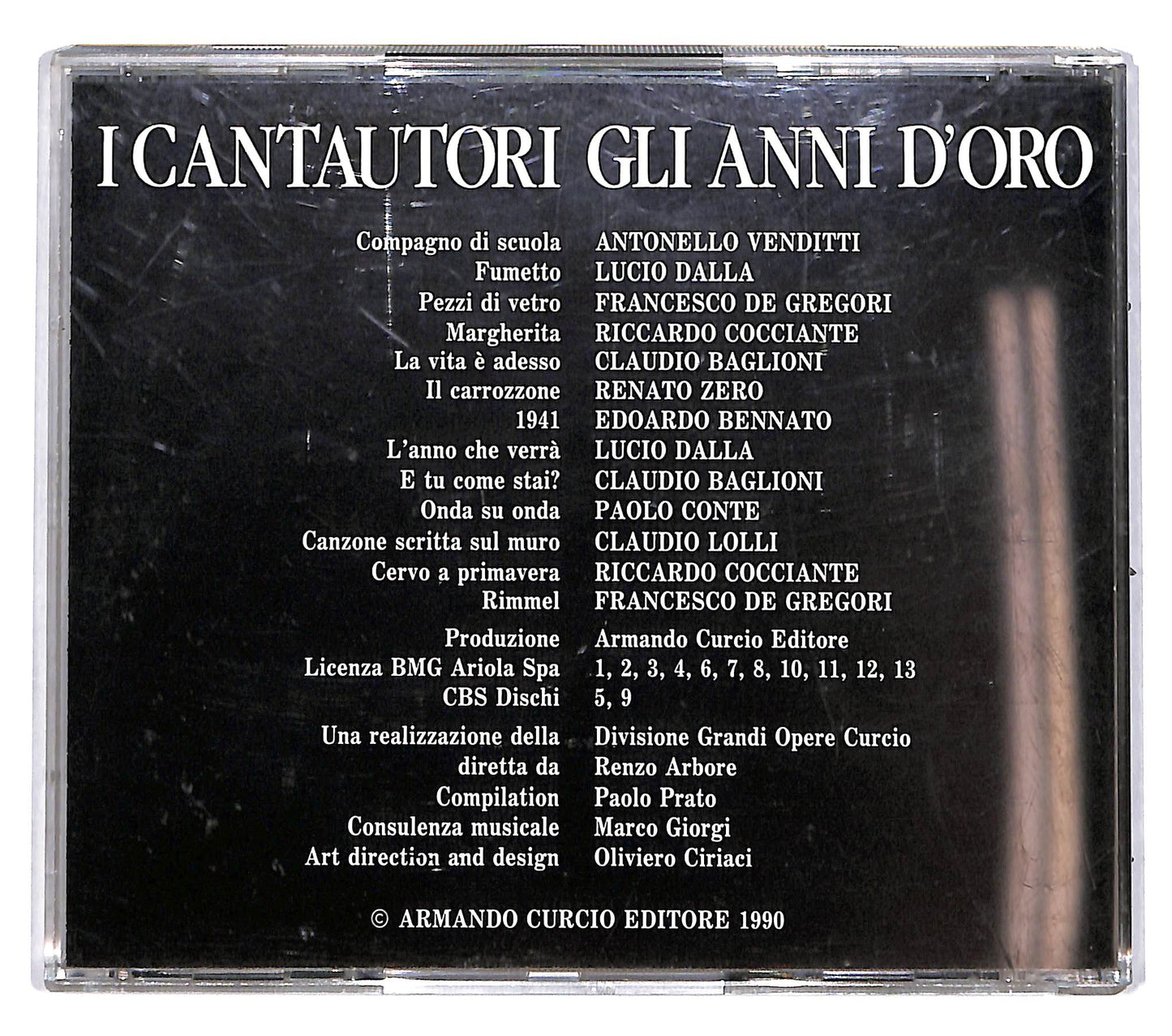 EBOND Various - I Cantautori - Gli Anni D'Oro CD CD037957