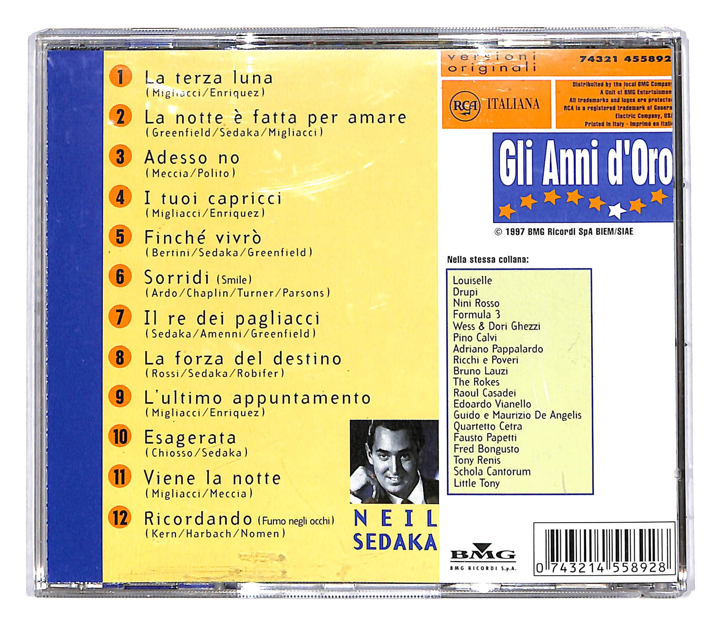 EBOND Neil Sedaka - Gli Anni d'Oro CD CD037959