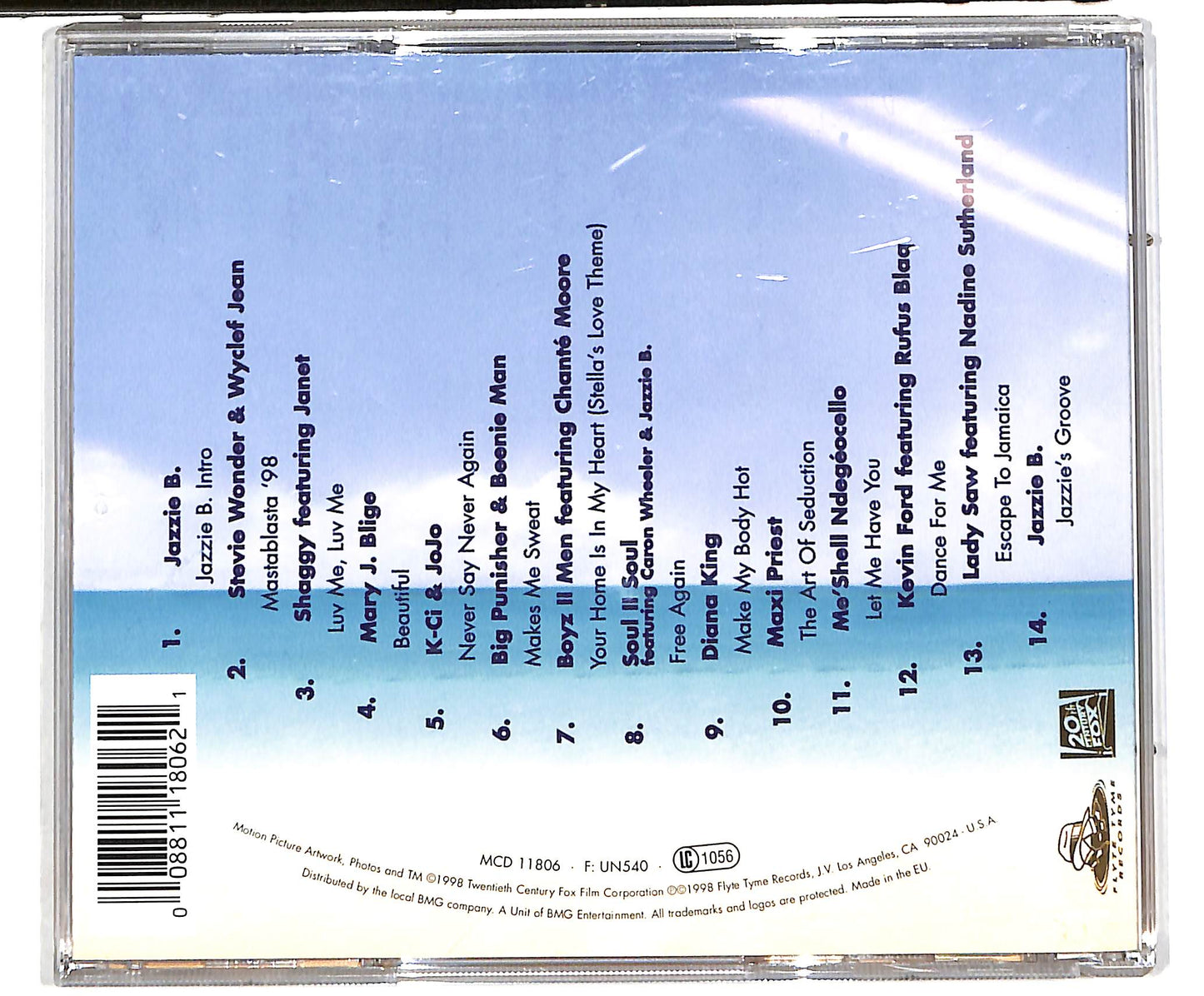 EBOND Various - How Stella Got Her Groove Back Soundtrack: Music From The Motion Picture CD CD038003