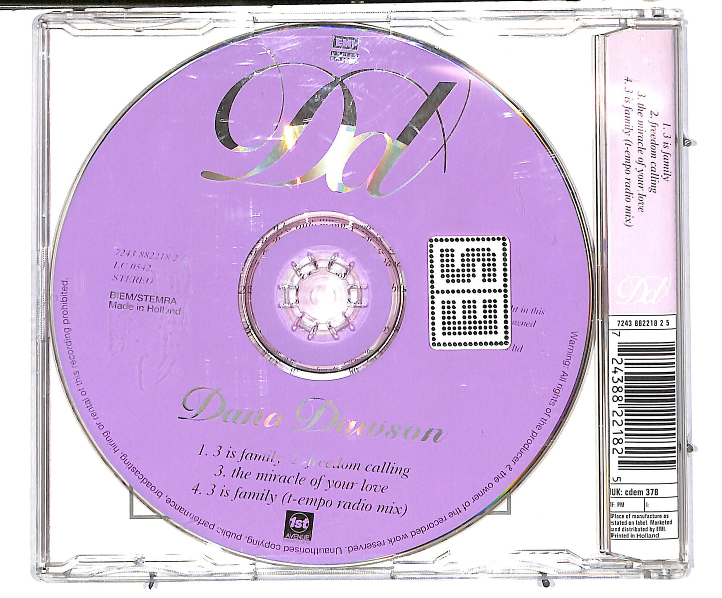 EBOND Dana Dawson - 3 Is Family CD CD038028