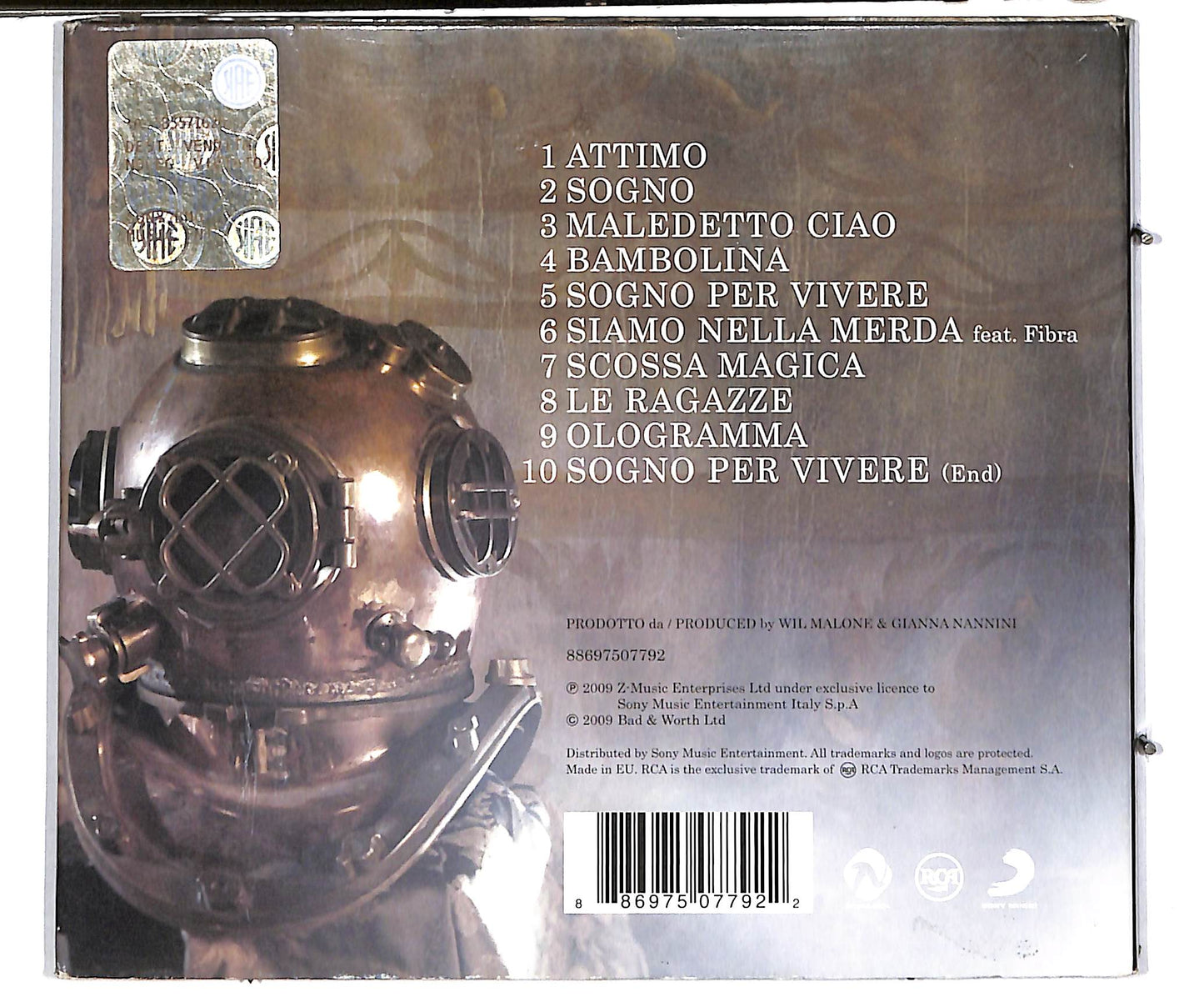 EBOND Gianna Nannini - GiannaDream (Solo I Sogni Sono Veri) CD CD038039