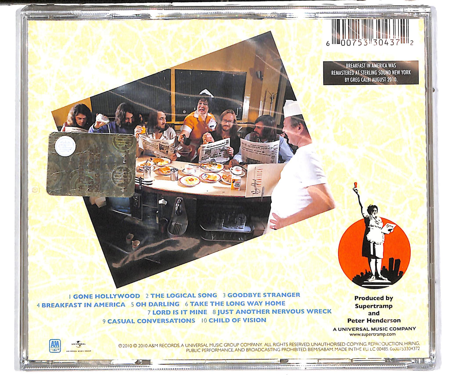 EBOND Supertramp - Breakfast In America CD CD038060