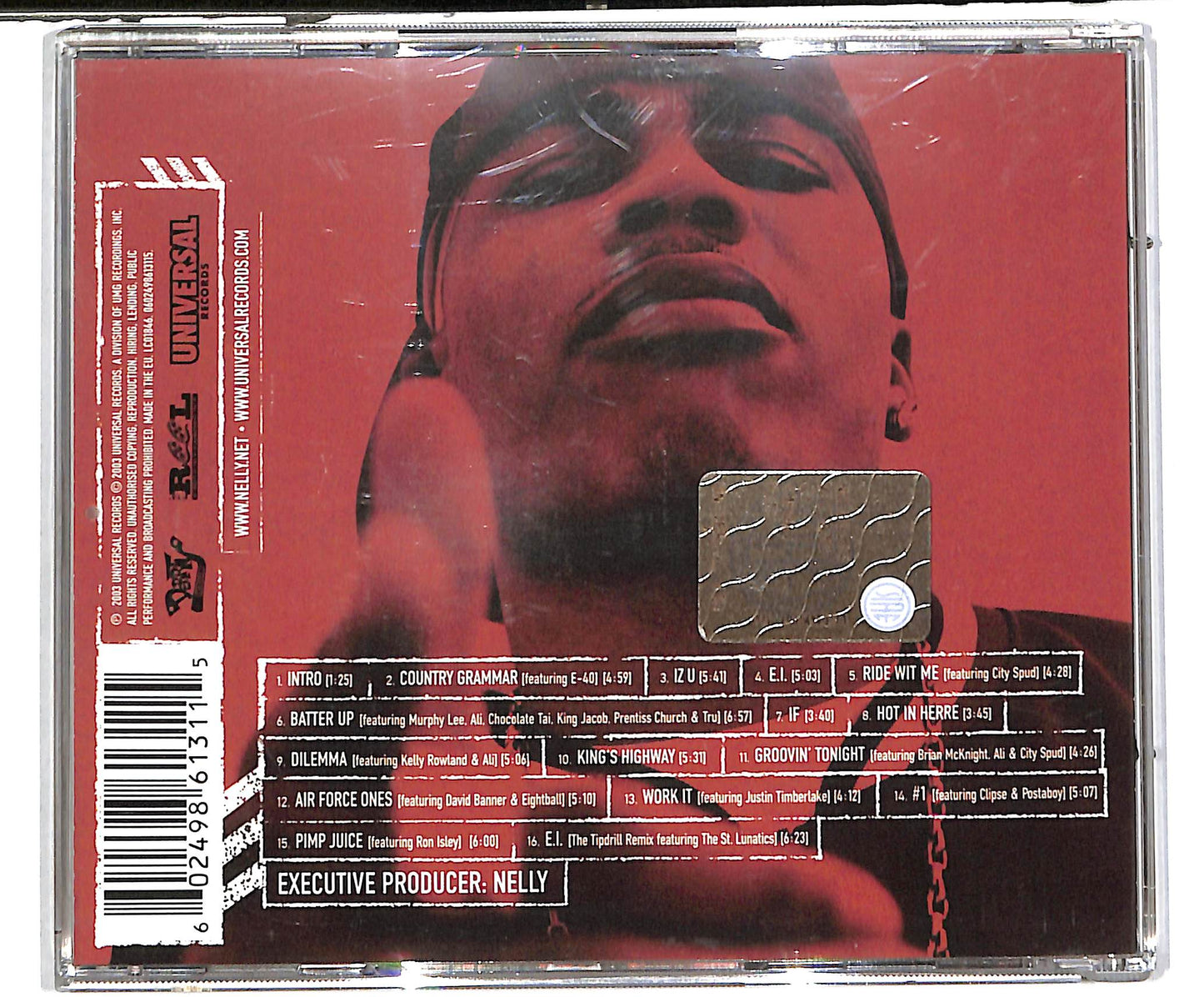 EBOND Nelly - Da Derrty Versions (The Reinvention) CD CD038104