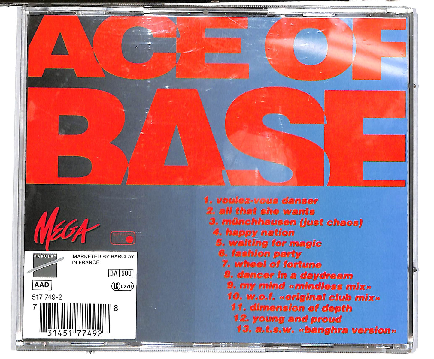 EBOND Ace Of Base - Happy Nation CD CD038128