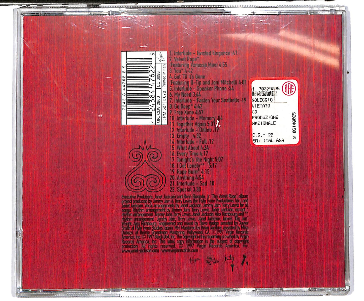 EBOND Janet - The Velvet Rope CD CD038133