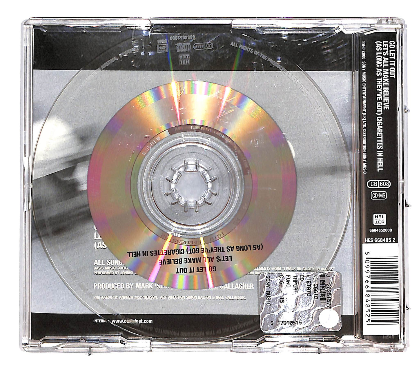 EBOND Oasis - Go Let It Out CD CD038212