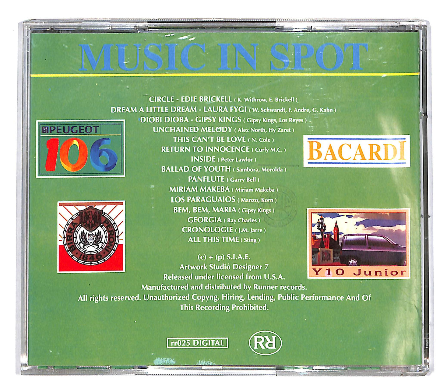 EBOND Music in Spot CD CD038254