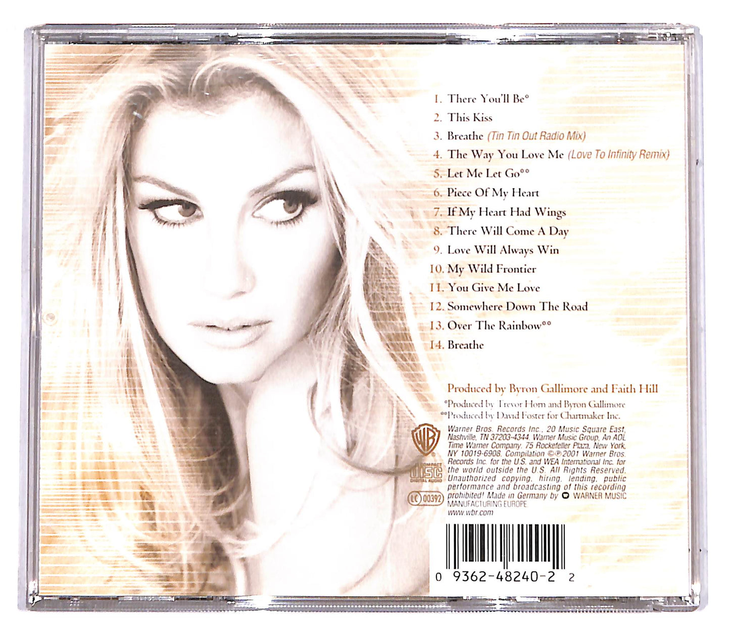EBOND Faith Hill - There You'll Be CD CD038330
