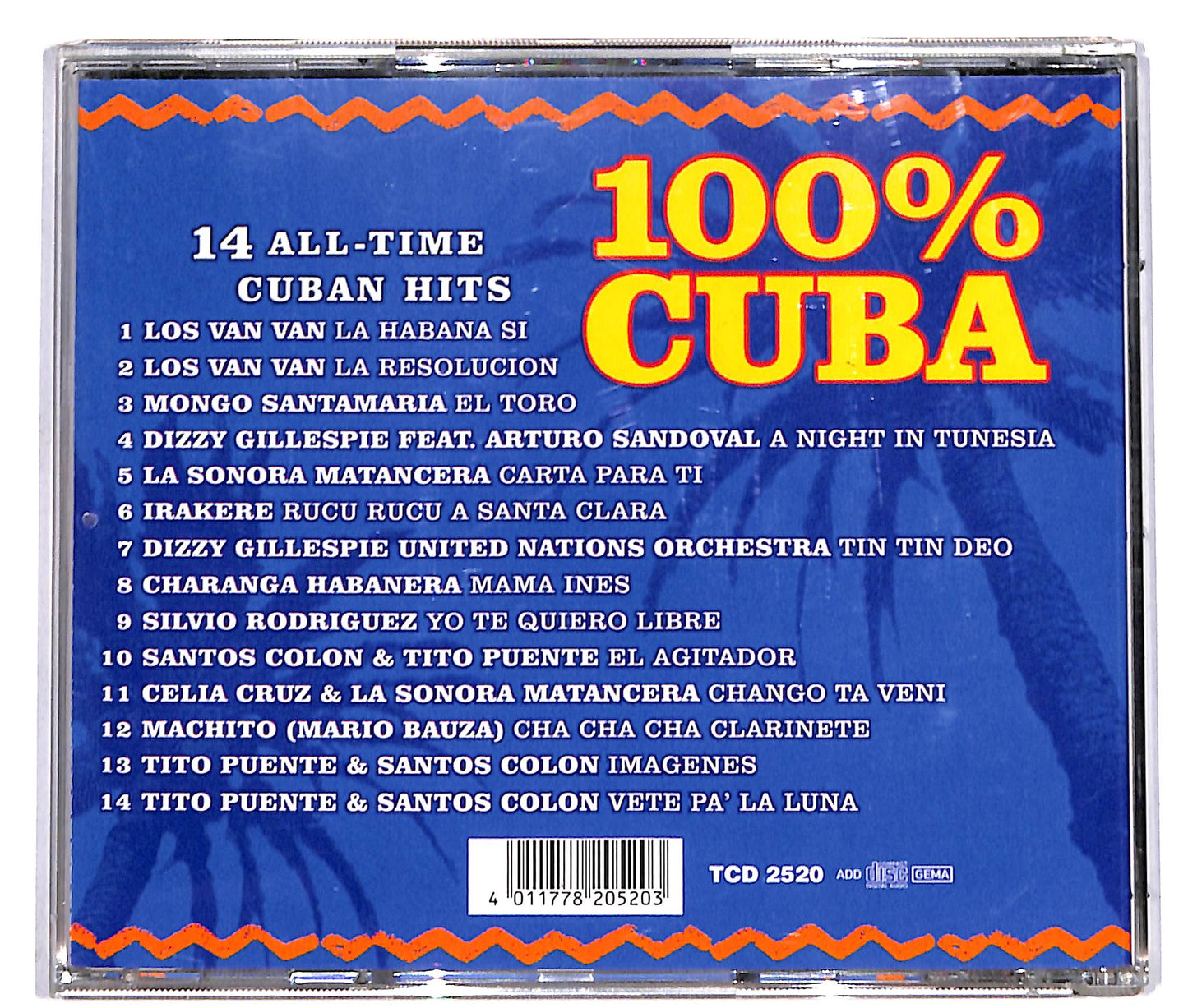 EBOND Various - 100% Cuba - 14 All-Time Popular Cuban Hits CD CD038345