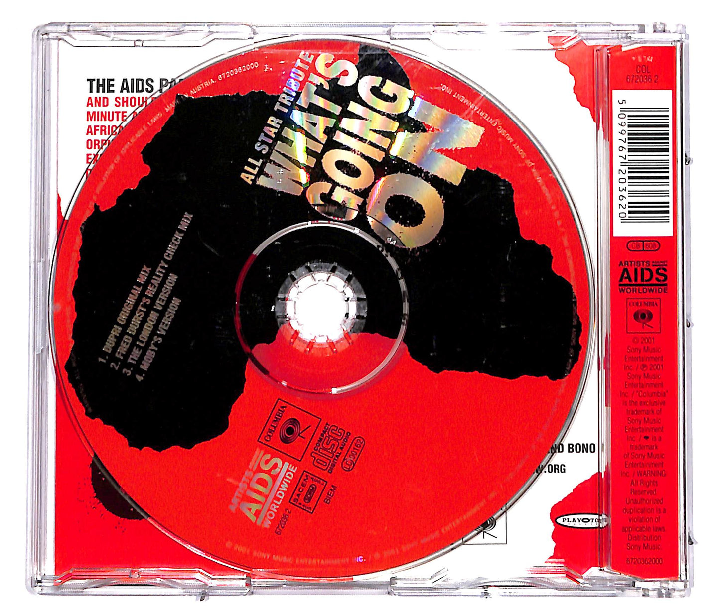 EBOND Artists Against AIDS Worldwide - What's Going On CD CD038350