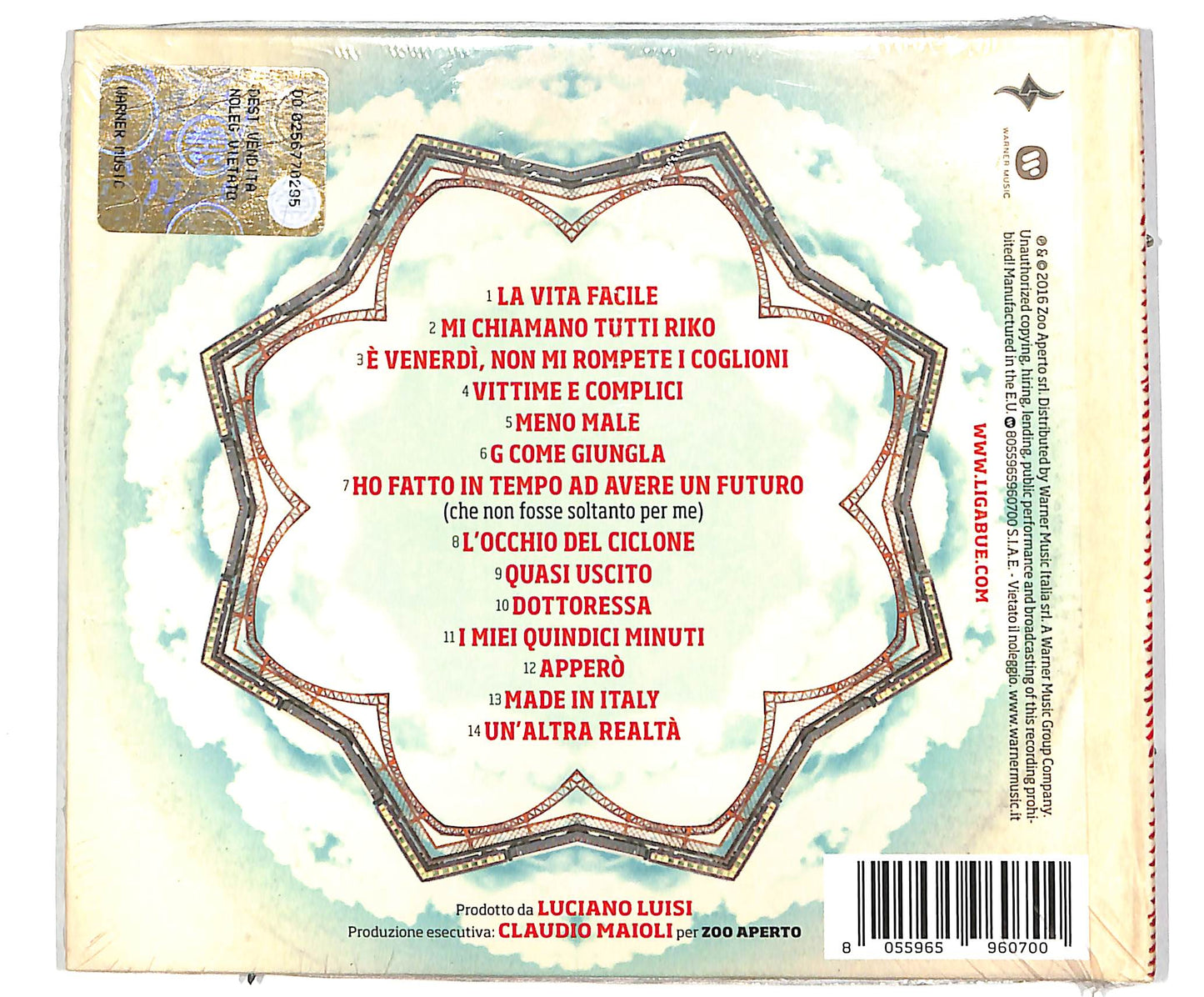 EBOND Ligabue - Made In Italy CD CD038432