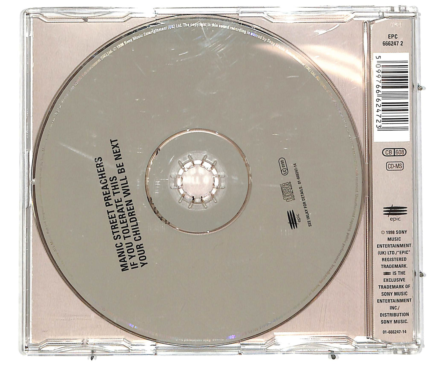 EBOND Manic Street Preachers - If You Tolerate This Your Children Will Be Next CD CD038441