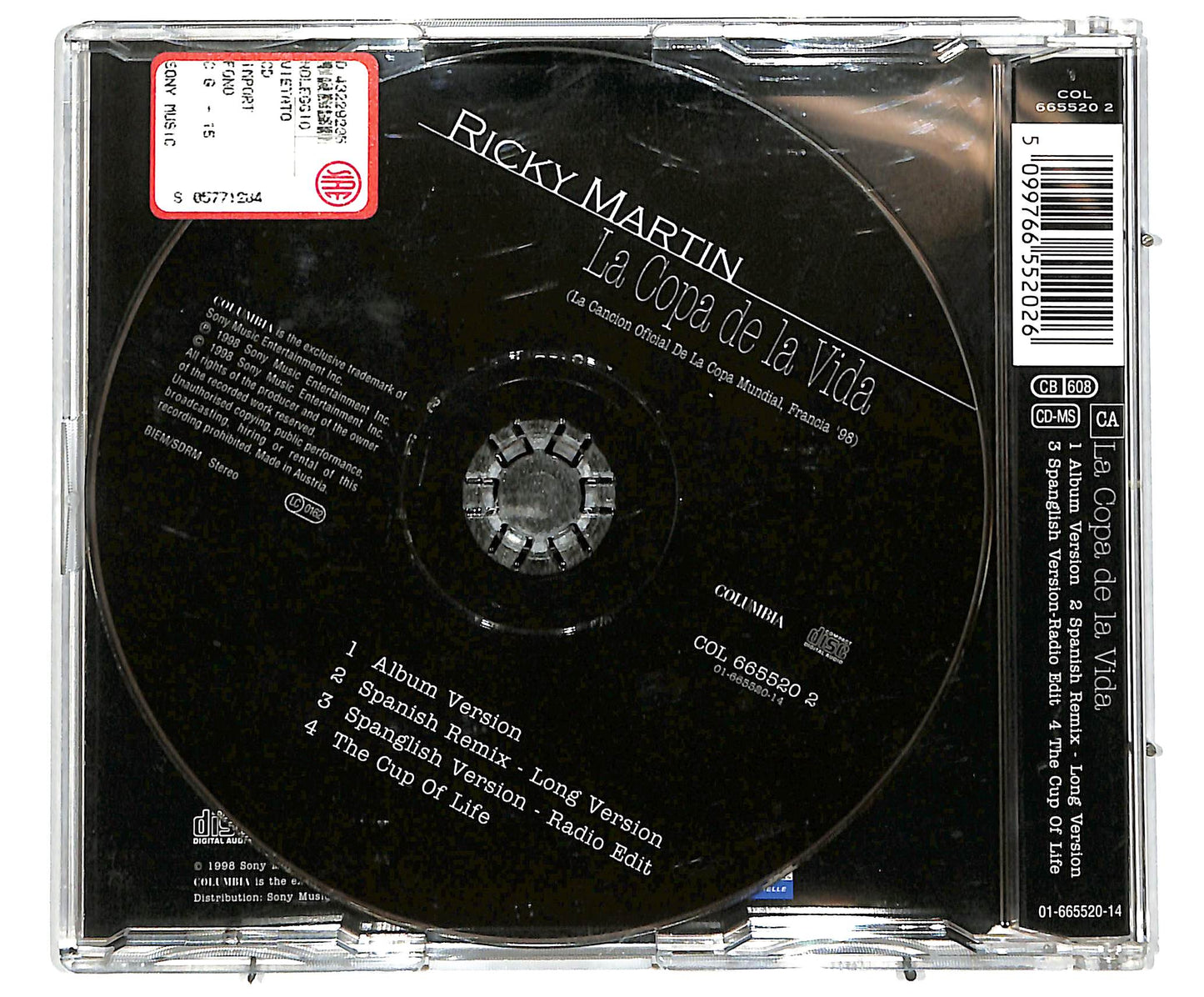 EBOND Ricky Martin - La Copa De La Vida CD CD038504