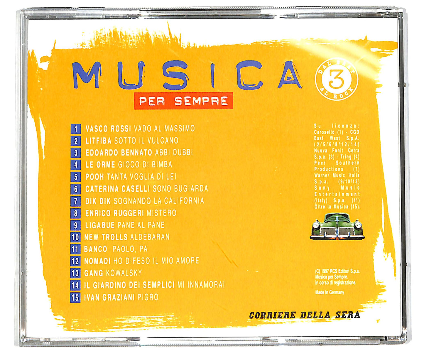 EBOND Musica Per Sempre 3 - Dal Beat Al Rock EDITORIALE CD CD038532