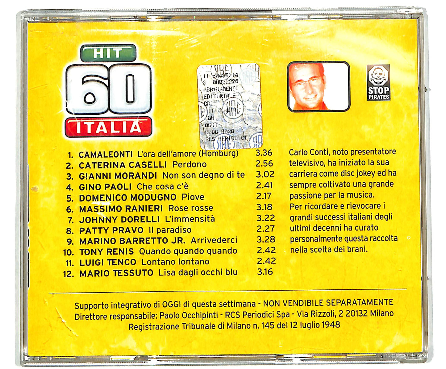 EBOND Hit 60 Italia EDITORIALE CD CD038538