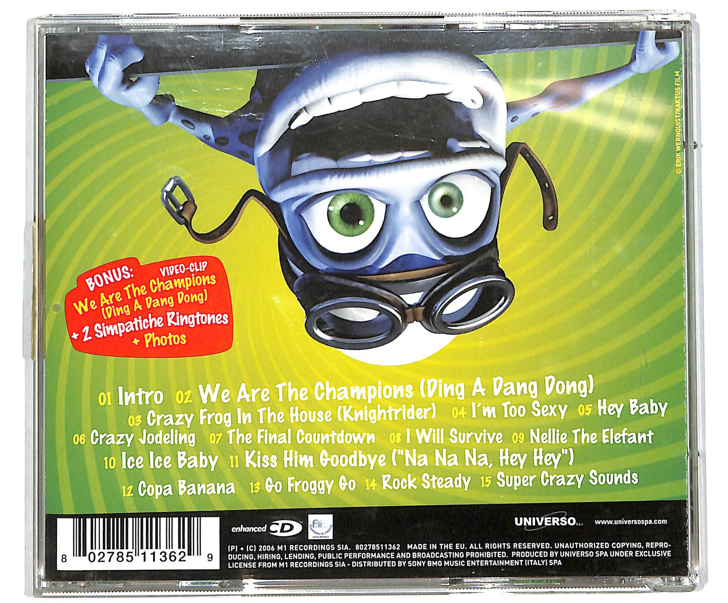 EBOND Crazy Frog - Presents More Crazy Hits CD CD038569