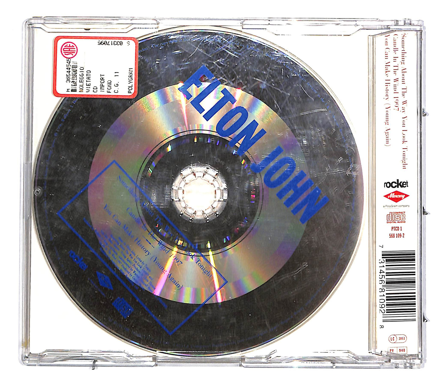 EBOND Elton John - Something About The Way You Look Tonight CD CD038646