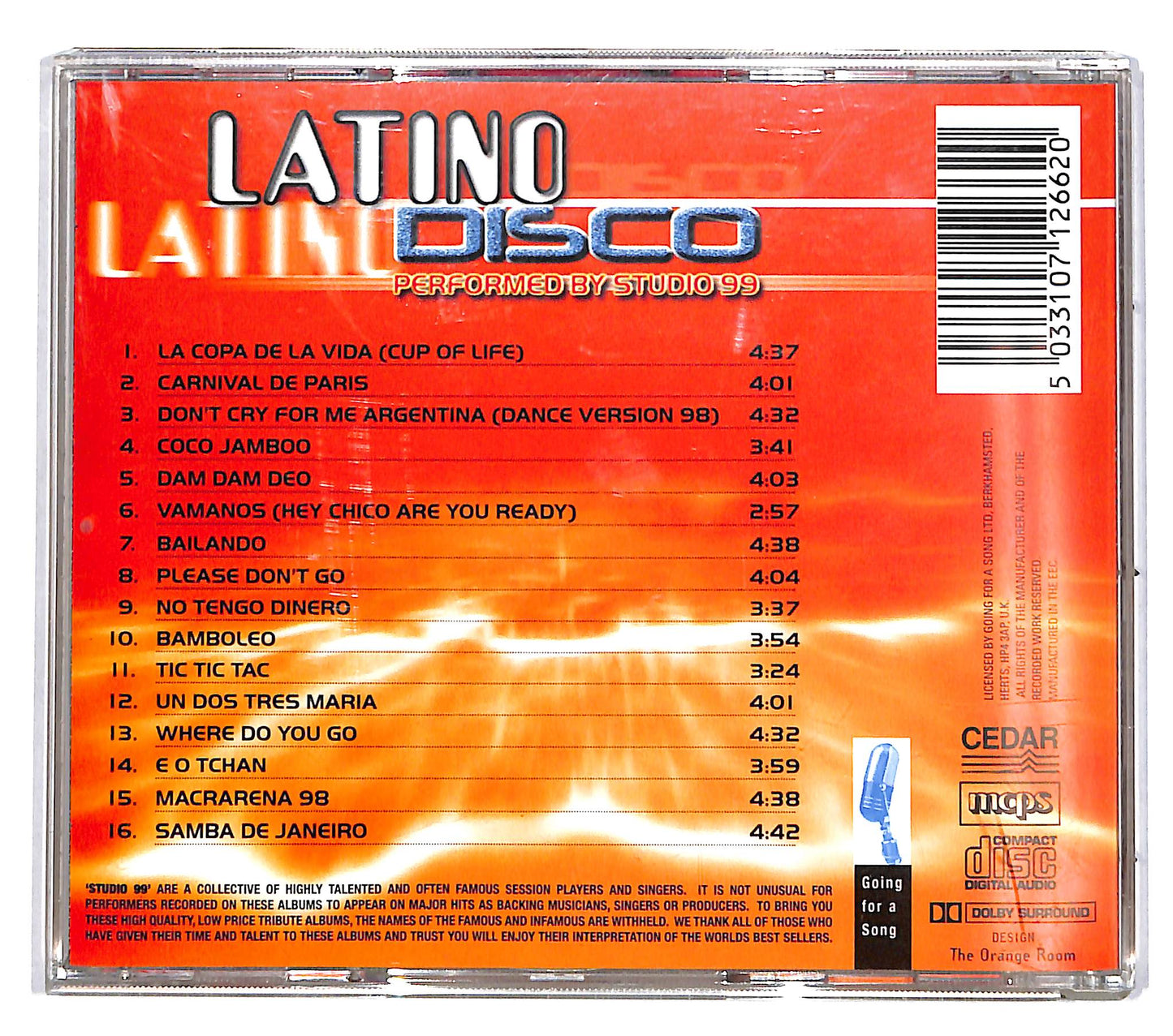 EBOND various - Latino disco CD CD038661