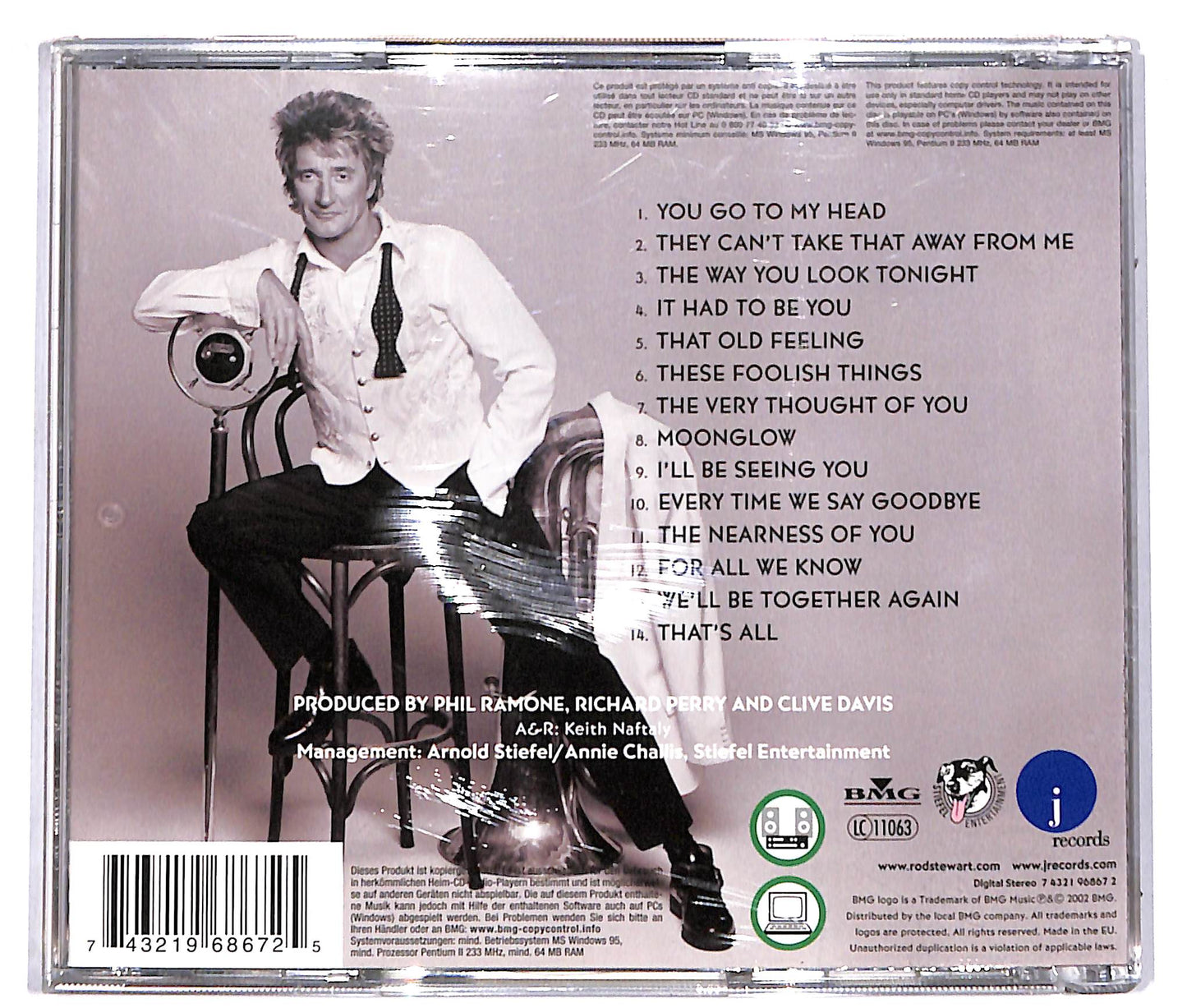 EBOND Rod Stewart - It Had To Be You... The Great American Songbook CD CD038702
