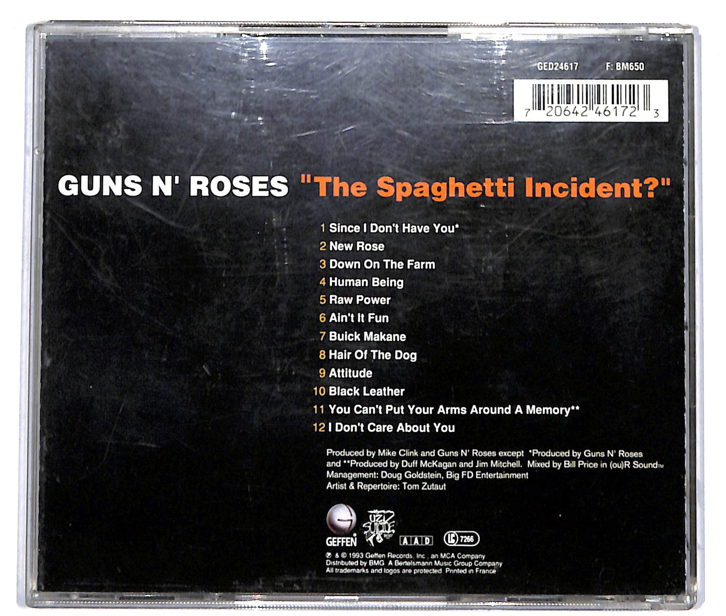 EBOND Guns N' Roses - 'The Spaghetti Incident?' CD CD038715