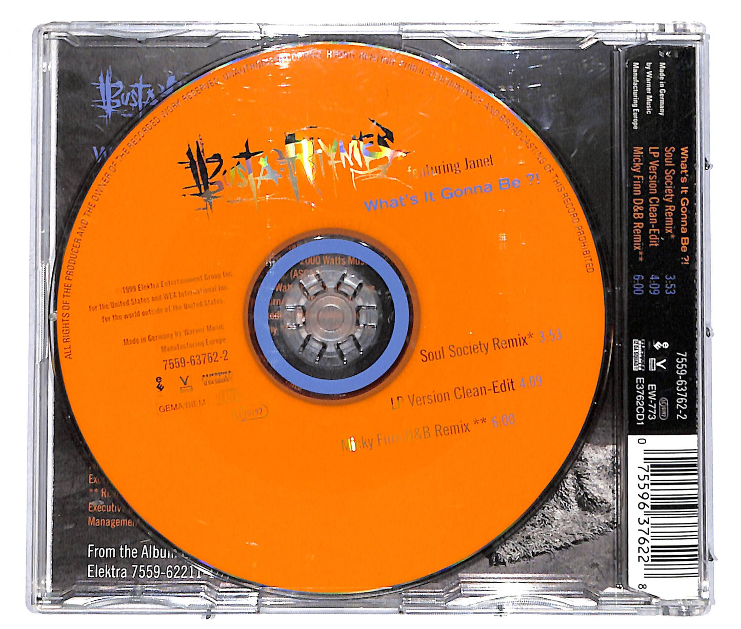EBOND Busta Rhymes Featuring Janet* - What's It Gonna Be?! CD CD038721