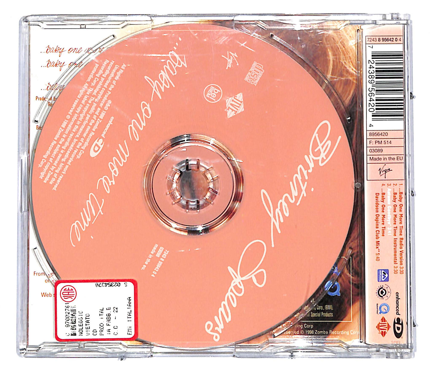 EBOND Britney Spears - ...Baby One More Time CD CD038741