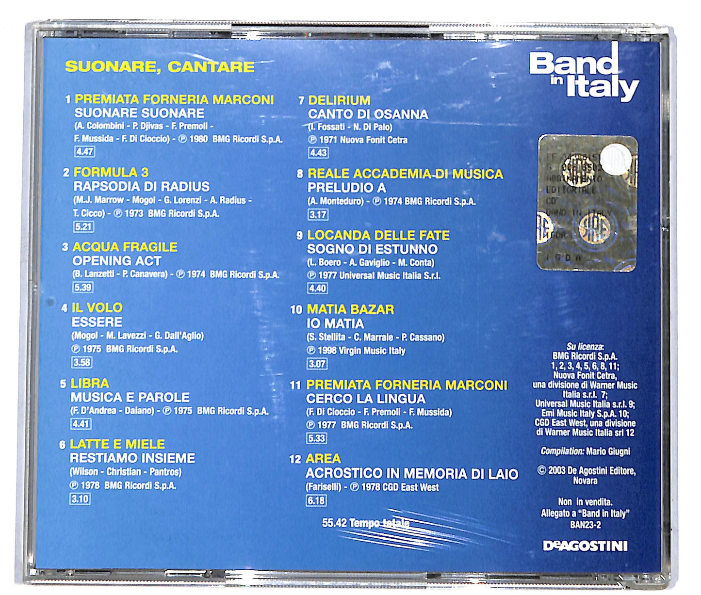 EBOND Suonare, Cantare - EDITORIALE CD CD038765