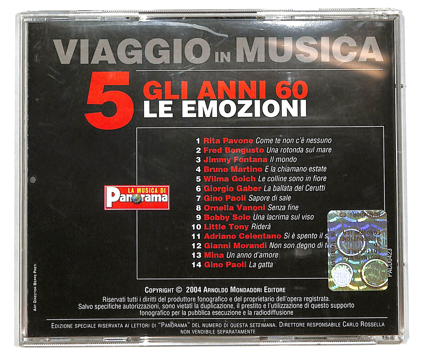 EBOND Gli Anni 60 Le Emozioni EDITORIALE CD CD038832