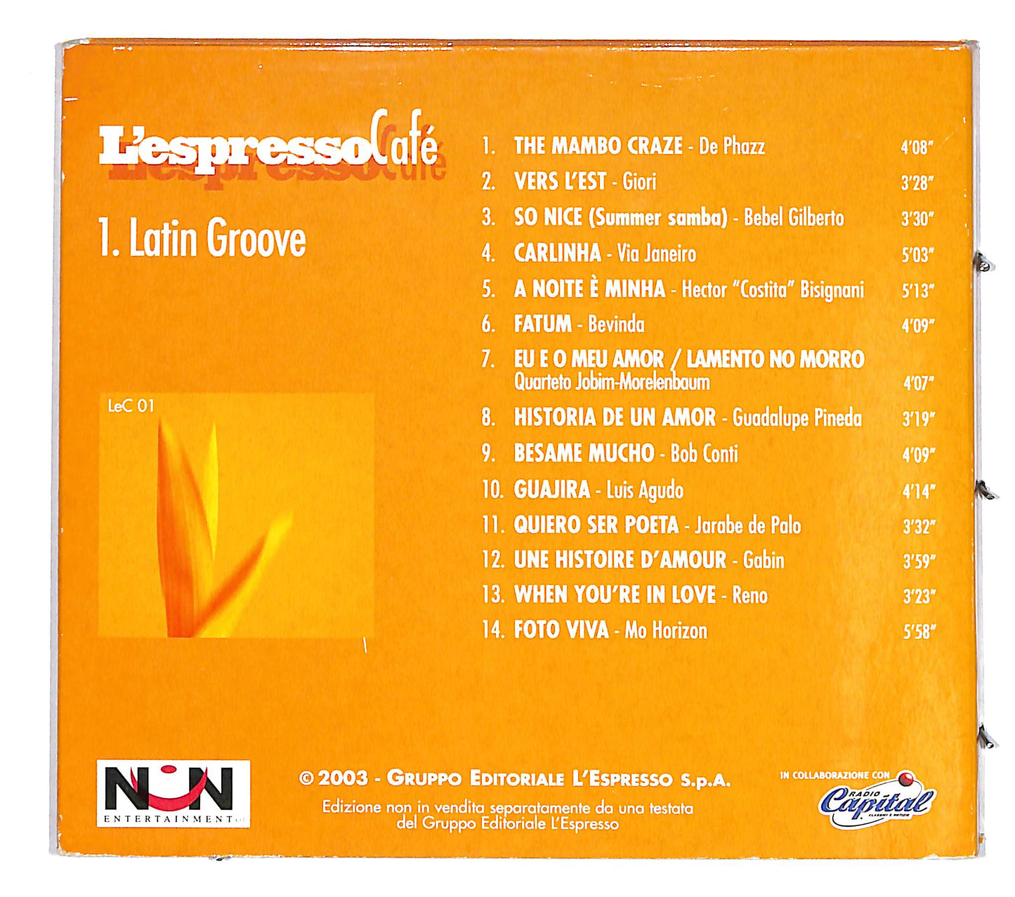 EBOND Various - Chill Out - L’Espresso Cafe 1. Latin Groove CD CD038916