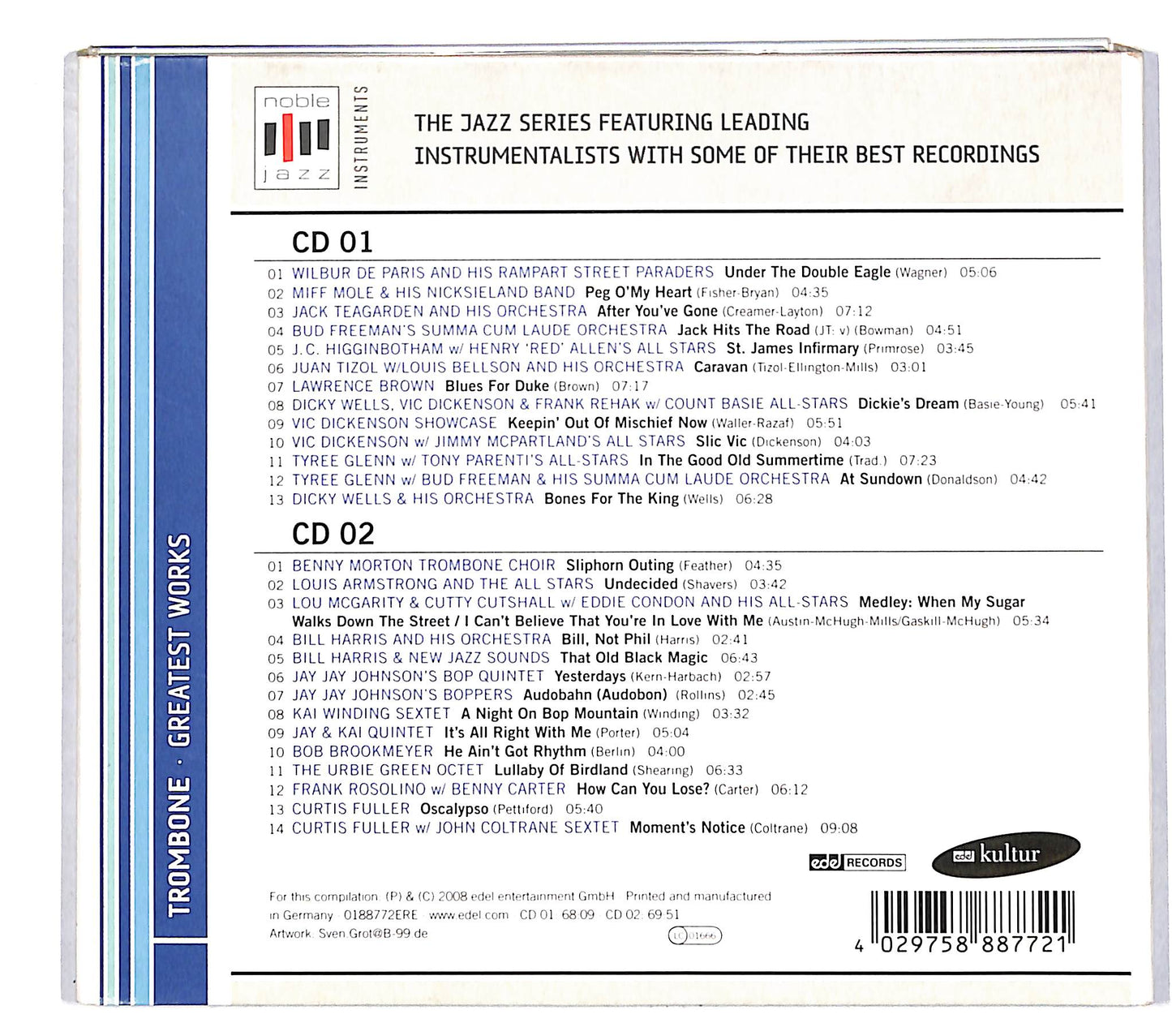 EBOND Various - Trombone Greatest Works CD CD038922