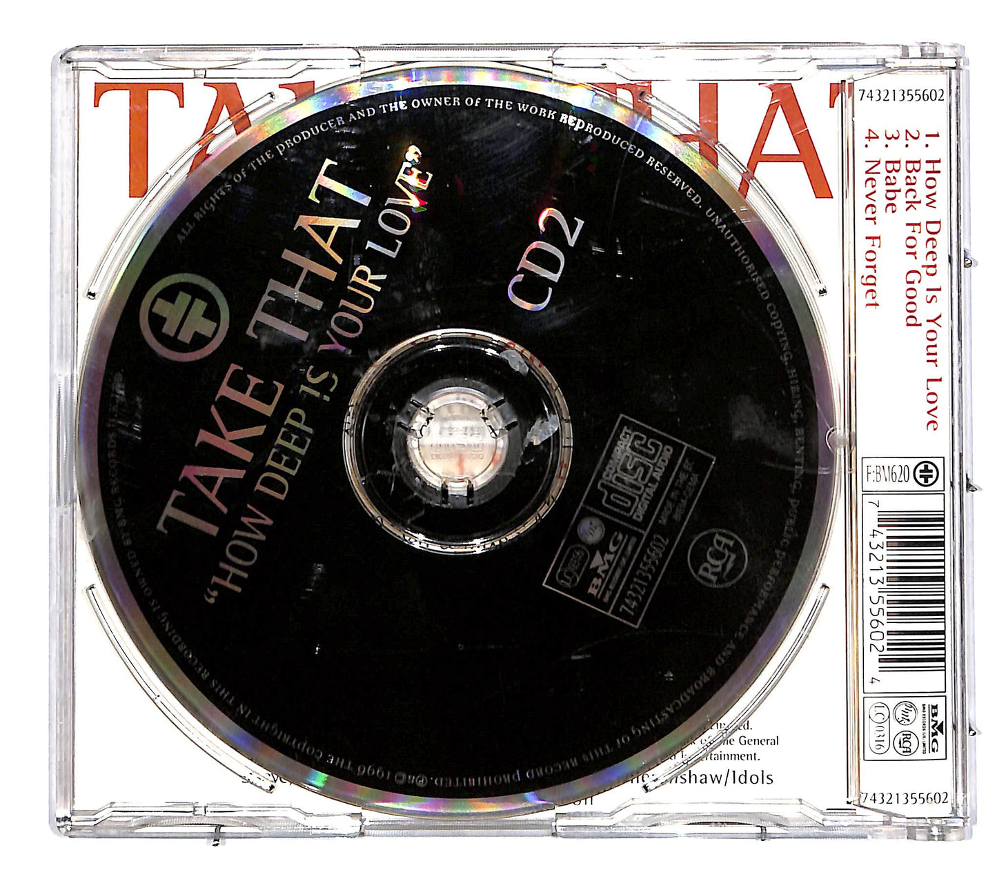 EBOND Take That - How Deep Is Your Love CD CD038924