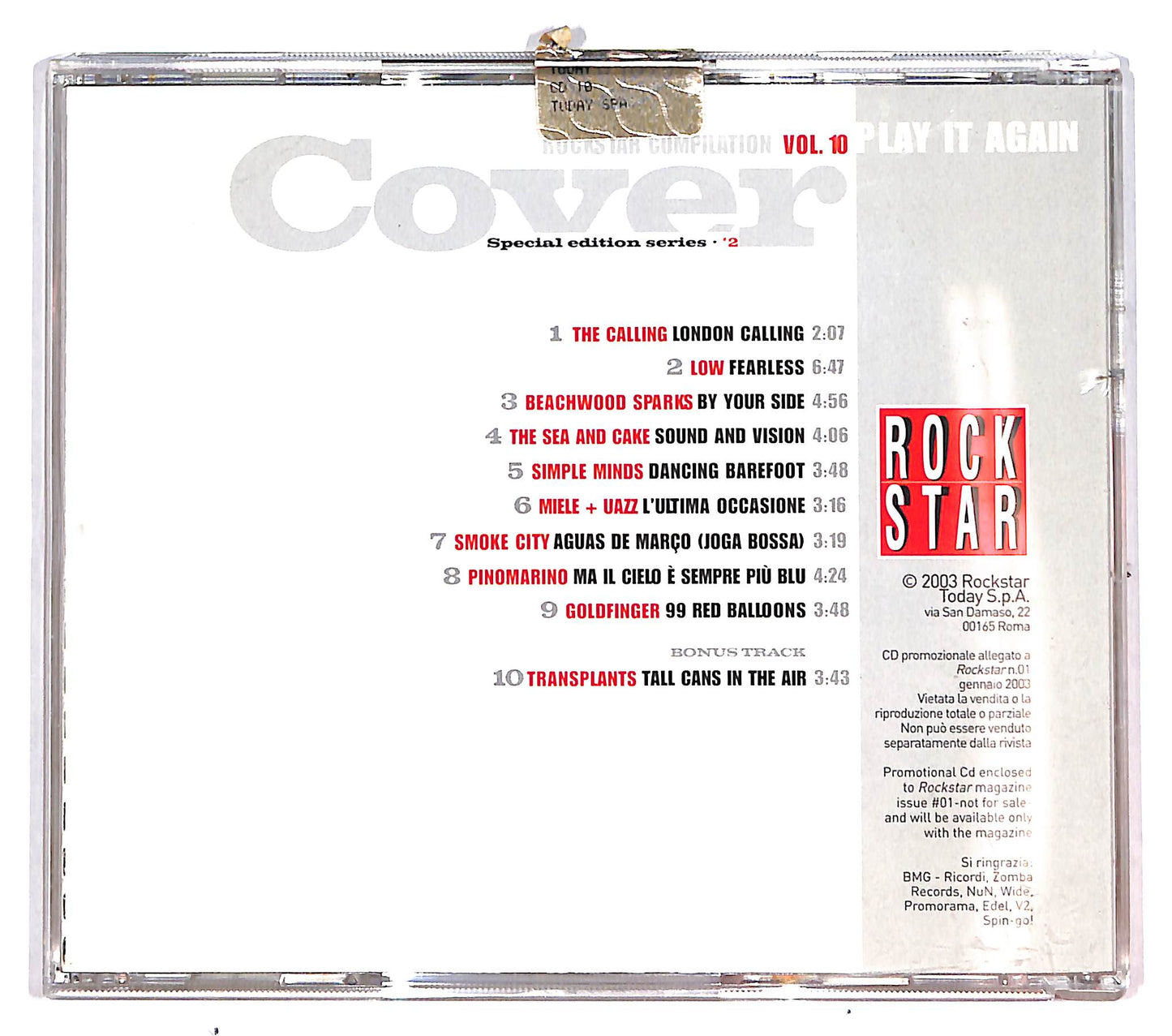 EBOND Rockstar Compilation Special edition Series 2 vol.10 CD CD038941