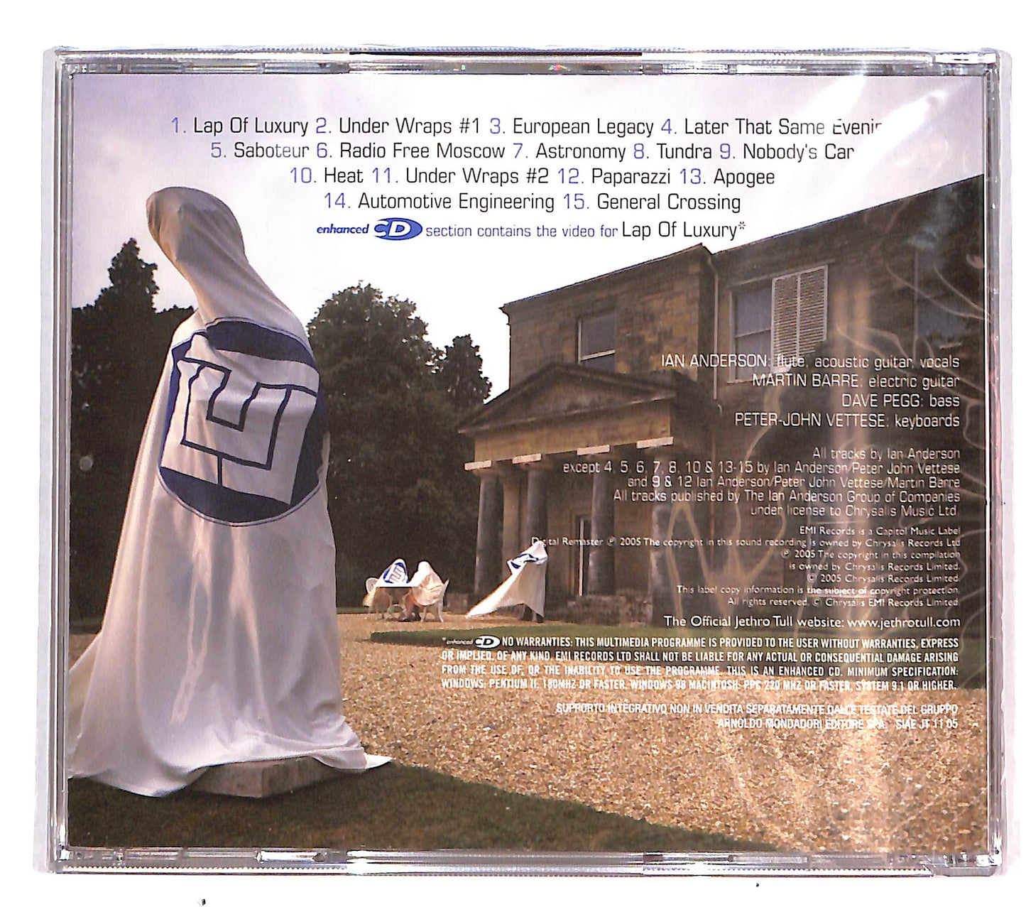 EBOND Jethro Tull - Under Wraps EDITORIALE CD CD038950