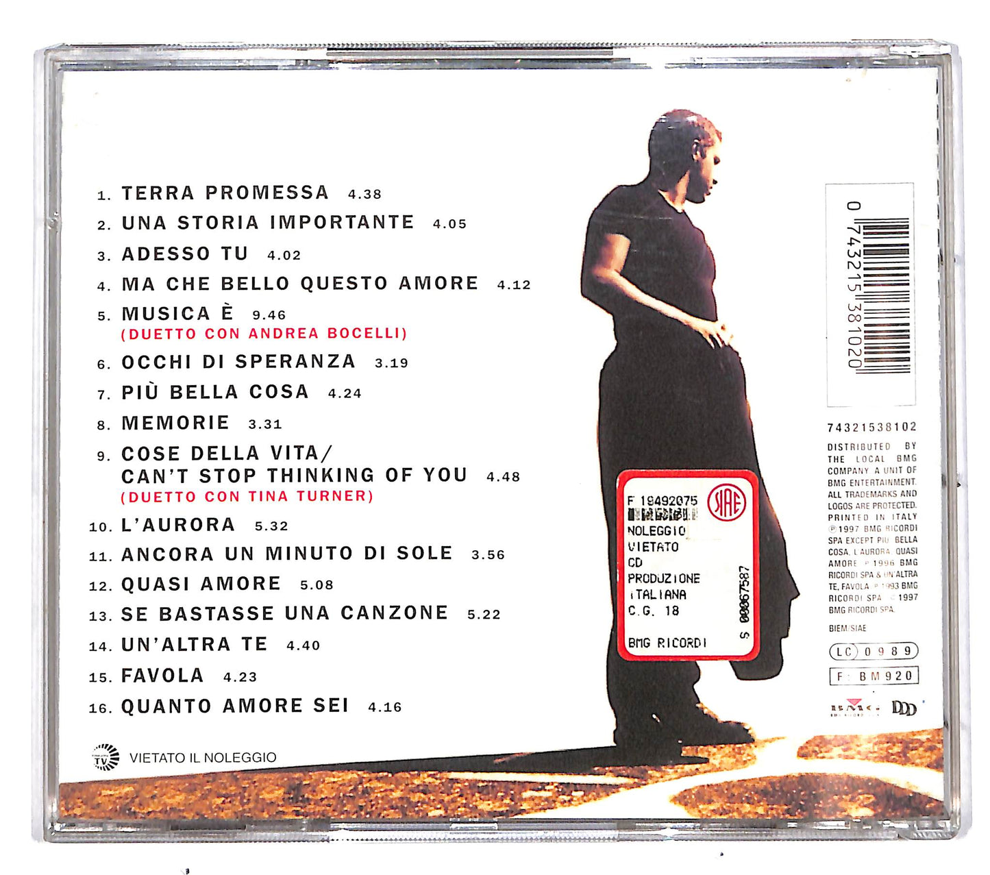 EBOND Eros Ramazzotti - Eros CD CD038968