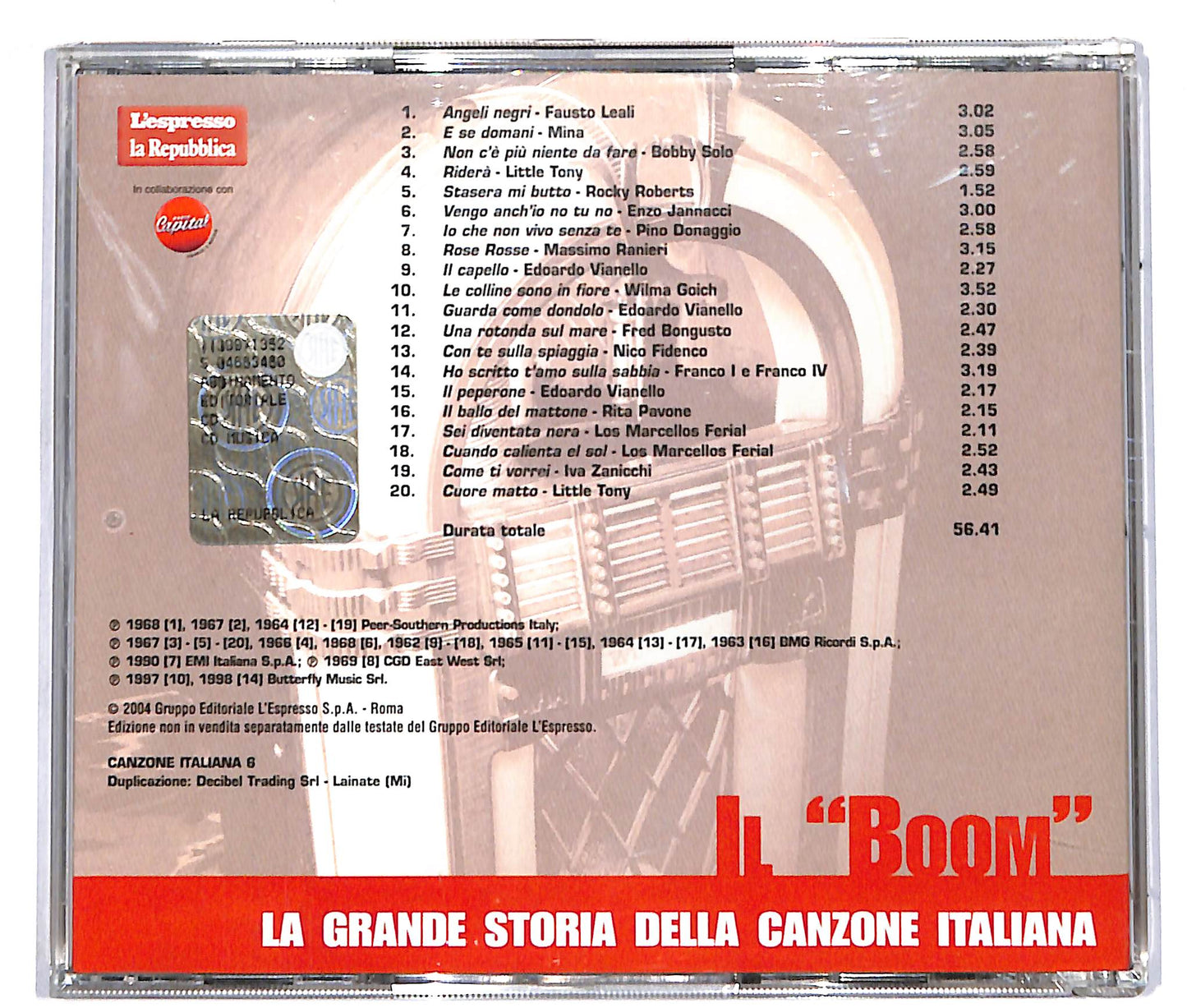 EBOND Il 'Boom' - EDITORIALE CD CD039024