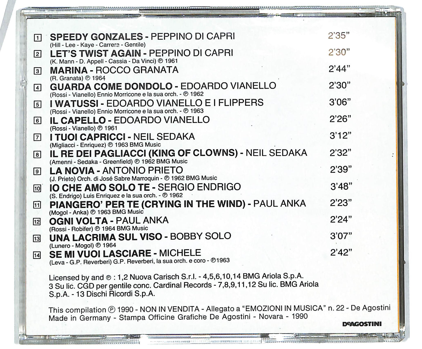 EBOND Dance '60 EDITORIALE CD CD039119