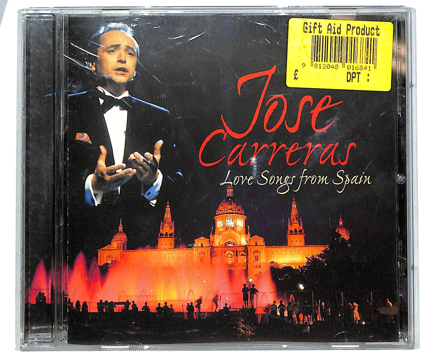EBOND Jose Carreras - Love Songs From Spain CD CD039139