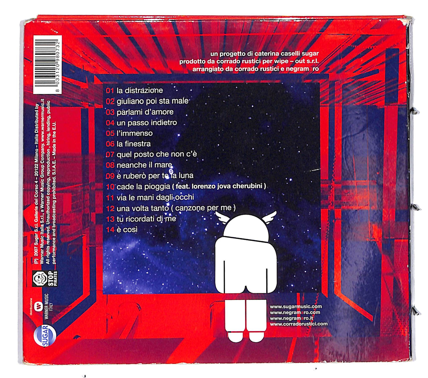 EBOND Negramaro - La Finestra Digipack CD CD039224